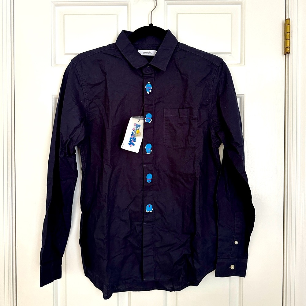 Graniph Shirt with Doraemon